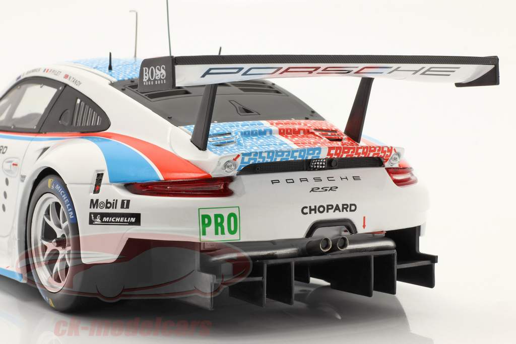 Porsche 911 (991) RSR #93 3e LMGTE Pro 24h LeMans 2019 Porsche GT Team 1:18 Ixo
