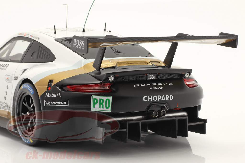 Porsche 911 (991) RSR #91 2nd LMGTE Pro 24h LeMans 2019 Porsche GT Team 1:18 Ixo