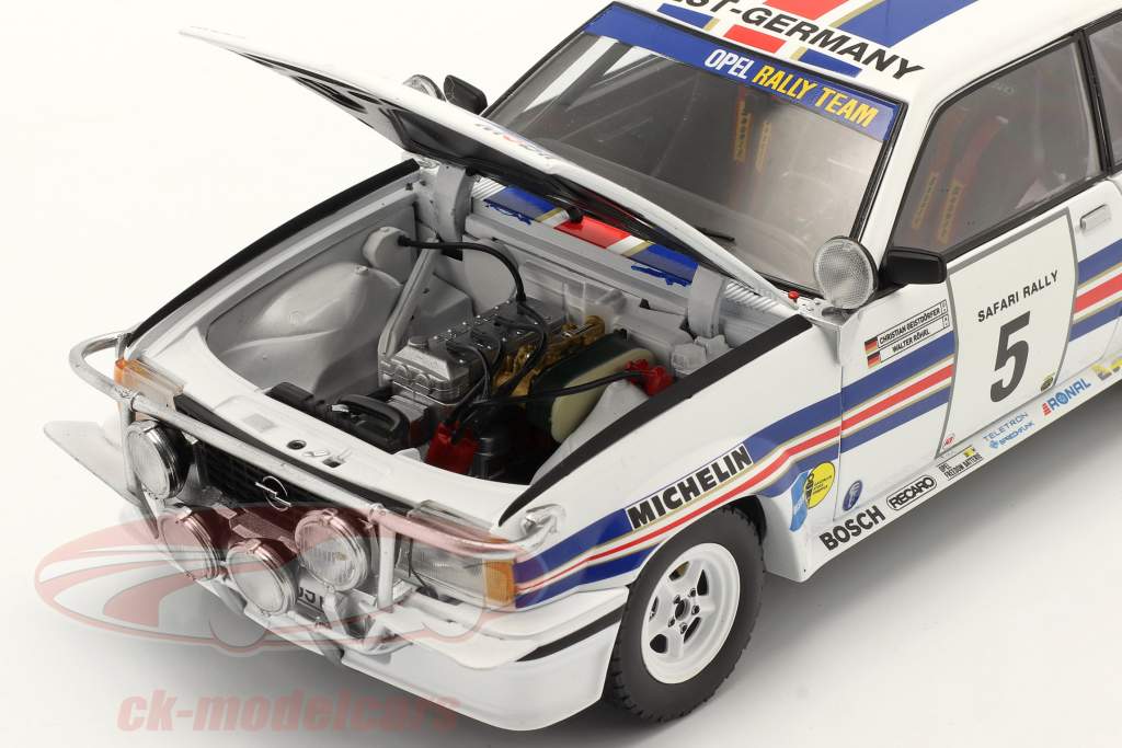 1:18 Sun H5378 Walter Rohrl Opel Ascona 400 2nd Safari Rally 1982