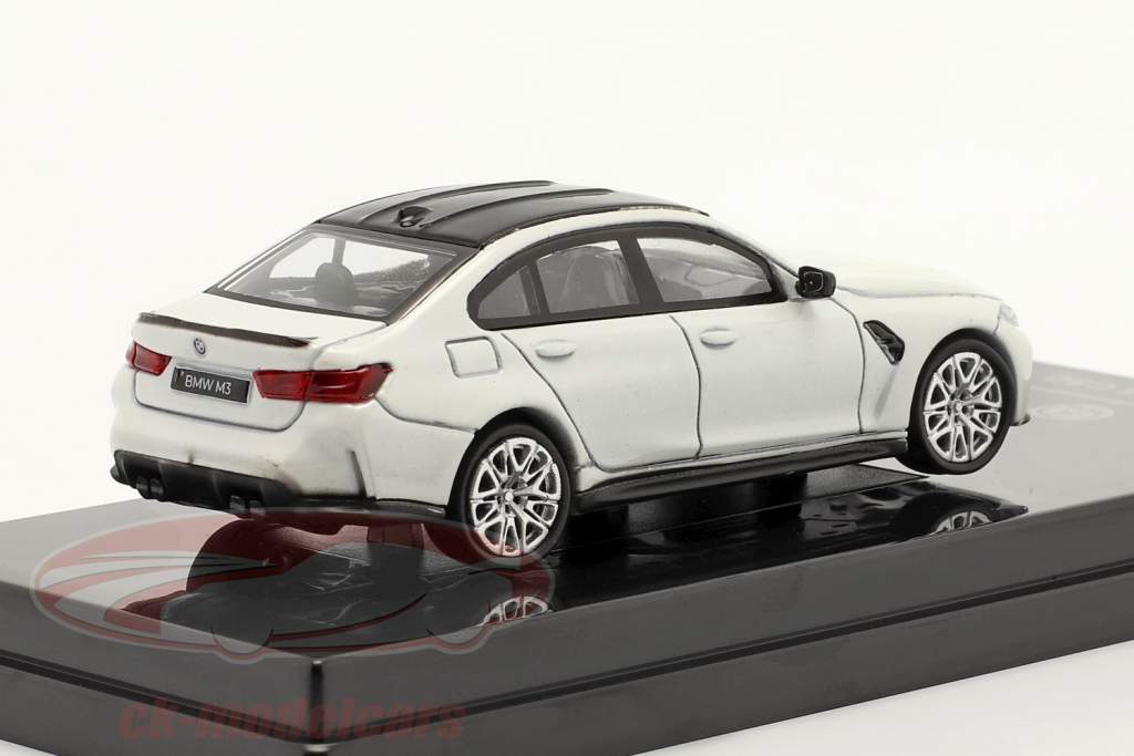 BMW M3 G80 year 2020 frozen white 1:64 Paragon Models