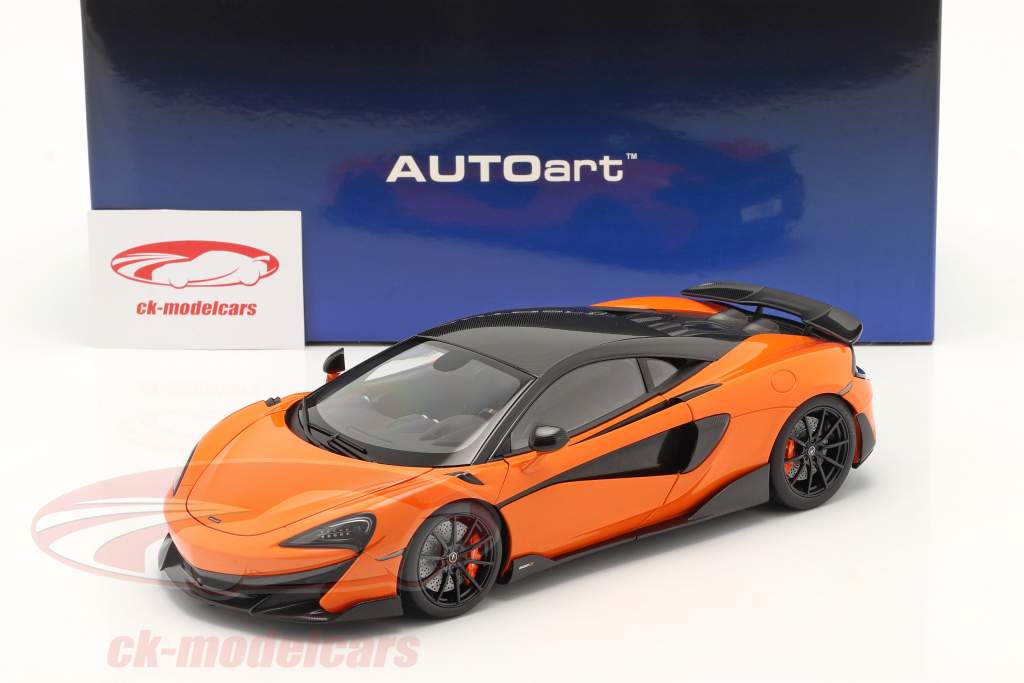 McLaren 600LT Año de construcción 2019 myan naranja 1:18 AUTOart