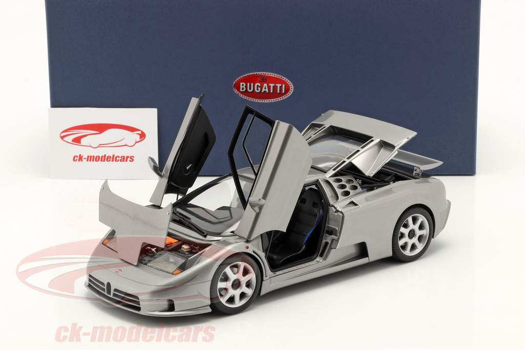 Bugatti EB 110 SS Año de construcción 1992 gris metálico 1:18 AUTOart