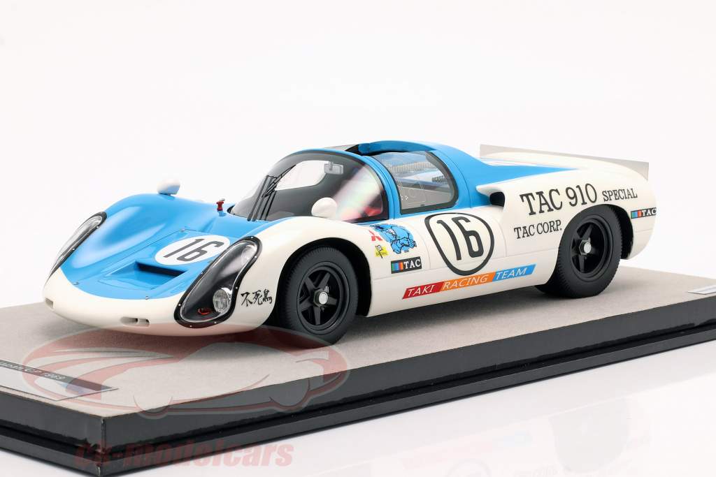 Porsche 910 #16 winner GP3 class Japan GP 1969 1:18 Tecnomodel