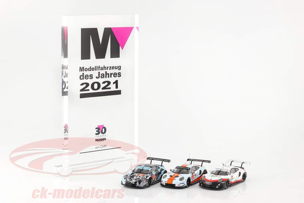Porsche 911 (991) RSR #77 ganador LMGTE Am 24h LeMans 2018 1:43 Ixo