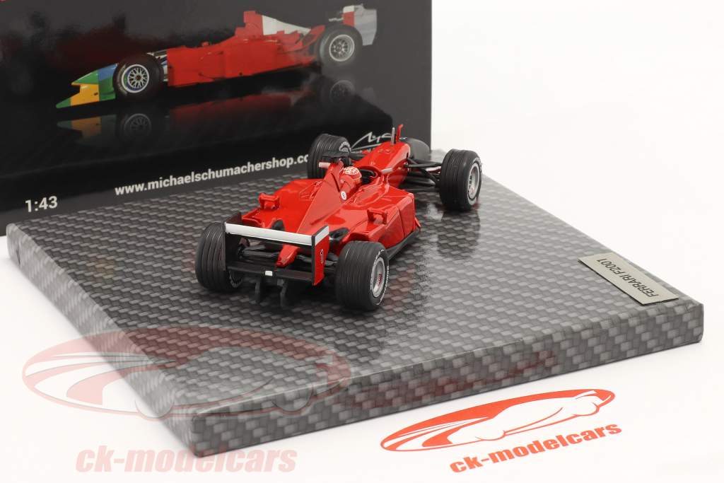 Michael Schumacher Ferrari F2001 #1 Italiaans GP formule 1 Wereldkampioen 2001 1:43 Ixo