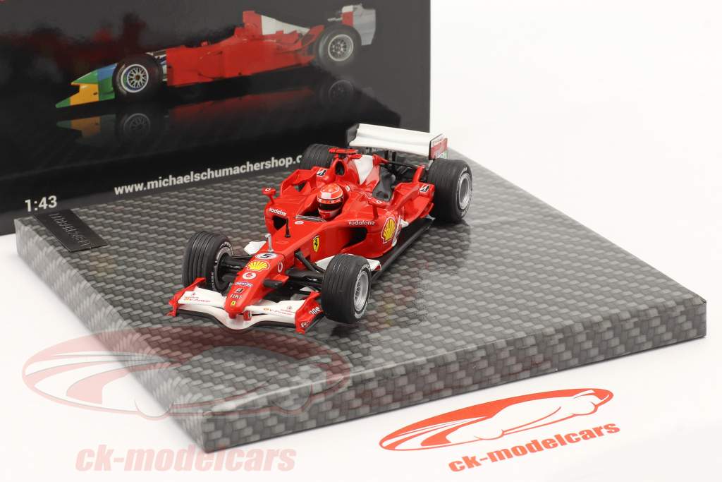Michael Schumacher Ferrari 248 F1 #5 勝者 San Marino GP 方式 1 2006 1:43 Ixo