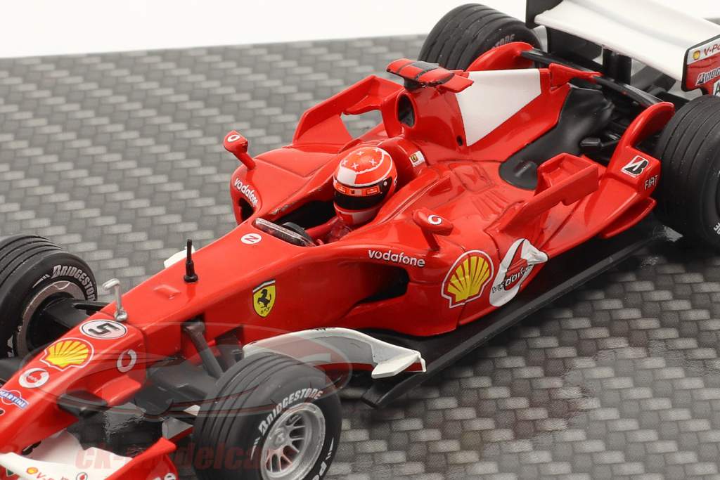 Michael Schumacher Ferrari 248 F1 #5 ganador San Marino GP fórmula 1 2006 1:43 Ixo