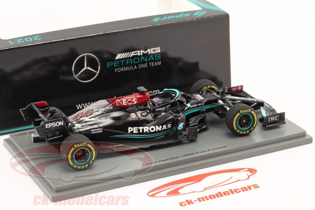 L. Hamilton Mercedes-AMG F1 W12 #44 ganador Español GP fórmula 1 2021 1:43 Spark