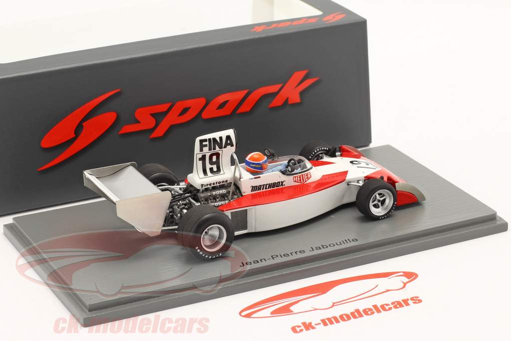 Jean-Pierre Jabouille Surtees TS16 #19 østrigsk GP formel 1 1974 1:43 Spark
