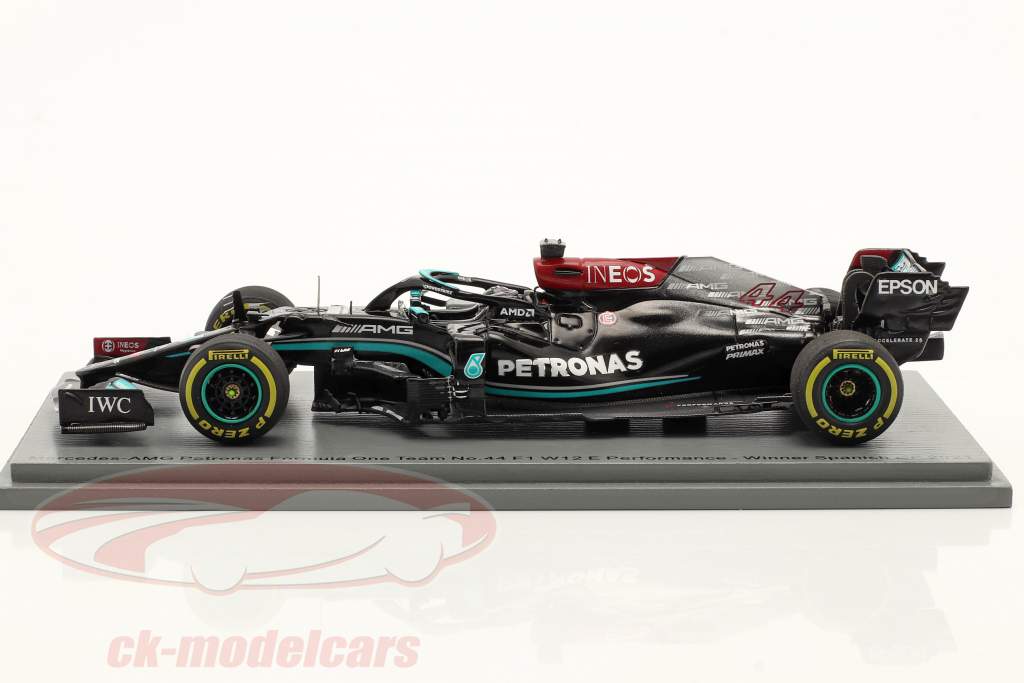 L. Hamilton Mercedes-AMG F1 W12 #44 gagnant Espagnol GP formule 1 2021 1:43 Spark
