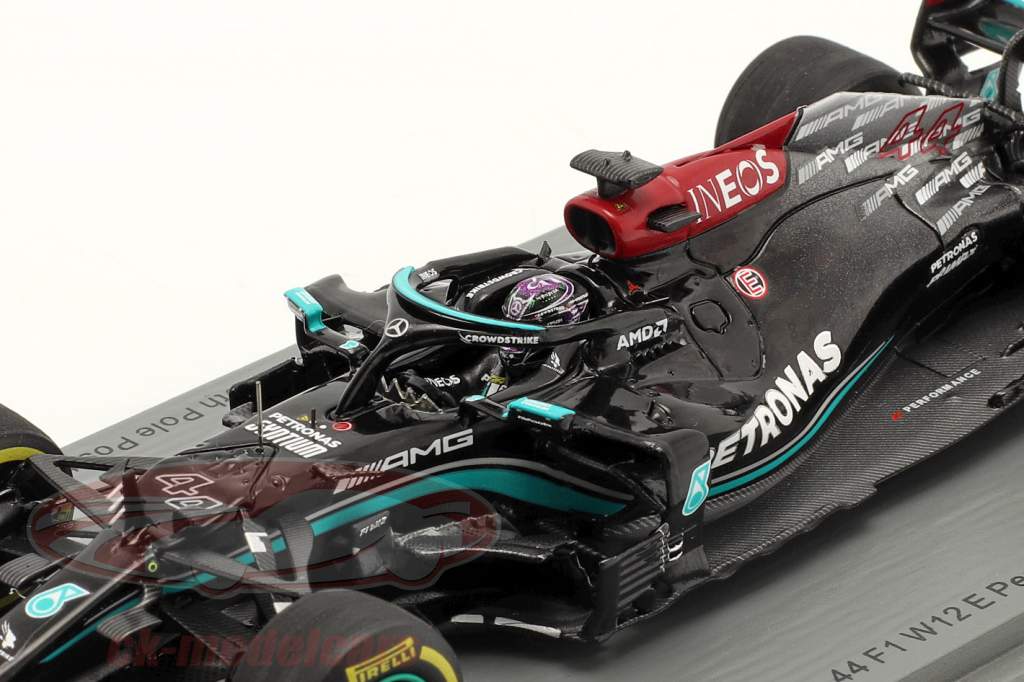 L. Hamilton Mercedes-AMG F1 W12 #44 Winner Spanish GP formula 1 2021 1:43 Spark