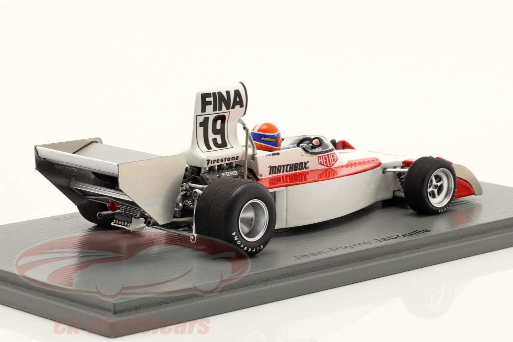 Jean-Pierre Jabouille Surtees TS16 #19 Austrian GP formula 1 1974 1:43 Spark