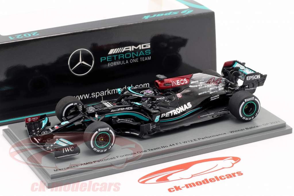 L. Hamilton Mercedes-AMG F1 W12 #44 勝者 バーレーン GP 方式 1 2021 1:43 Spark