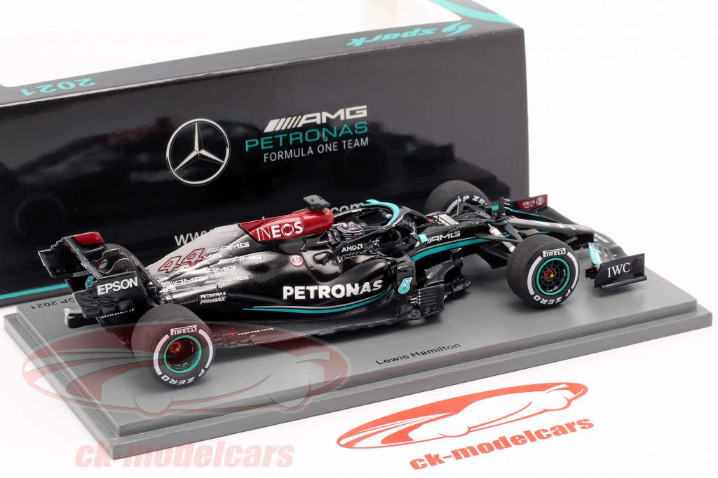 L. Hamilton Mercedes-AMG F1 W12 #44 Winner Bahrain GP formula 1 2021 1:43 Spark