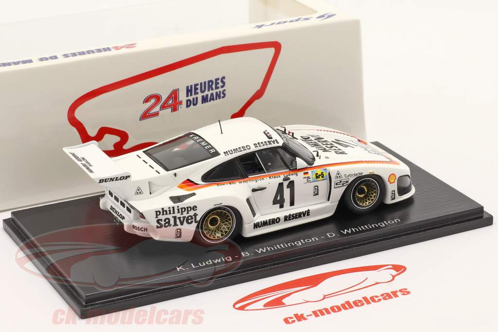 Porsche 935 K3 #41 Sieger 24h LeMans 1979 Kremer Racing 1:43 Spark