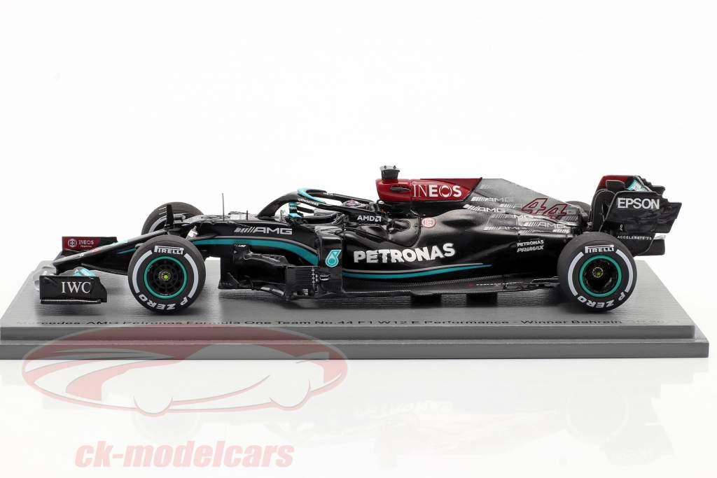 L. Hamilton Mercedes-AMG F1 W12 #44 Sieger Bahrain GP Formel 1 2021 1:43 Spark