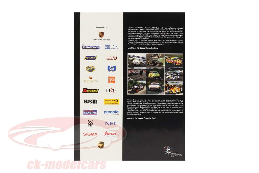 Книга: Porsche Sport 2008 из Ulrich Upietz
