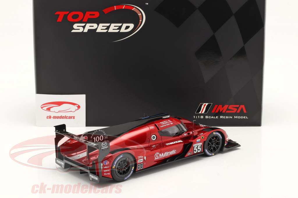 Mazda RT24-P DPi #55 Winner 12h Sebring 2020 Mazda Motorsports 1:18 TrueScale