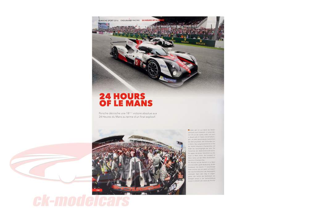 Book: Porsche Sport 2016 from Ulrich Upietz