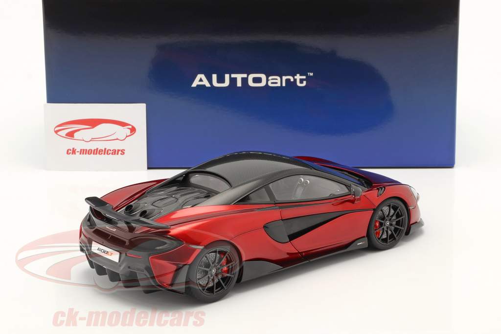 McLaren 600LT Baujahr 2019 rot metallic 1:18 AUTOart