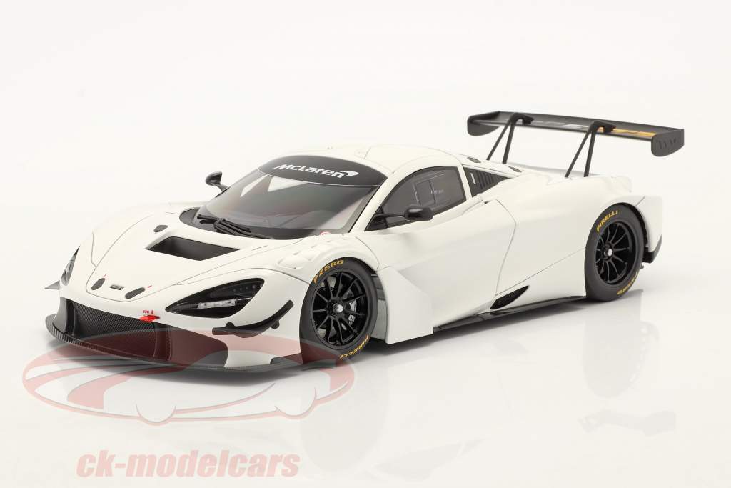 McLaren 720S GT3 Plain Body Version 2019 white 1:18 AUTOart