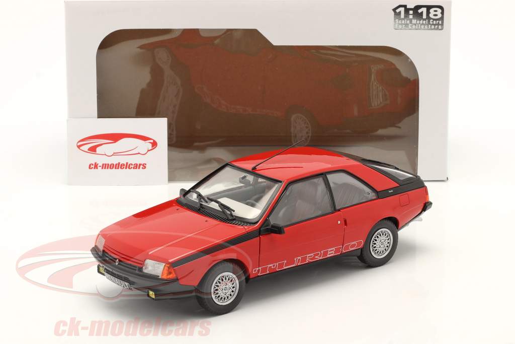 Renault Fuego Turbo Baujahr 1980 rot 1:18 Solido