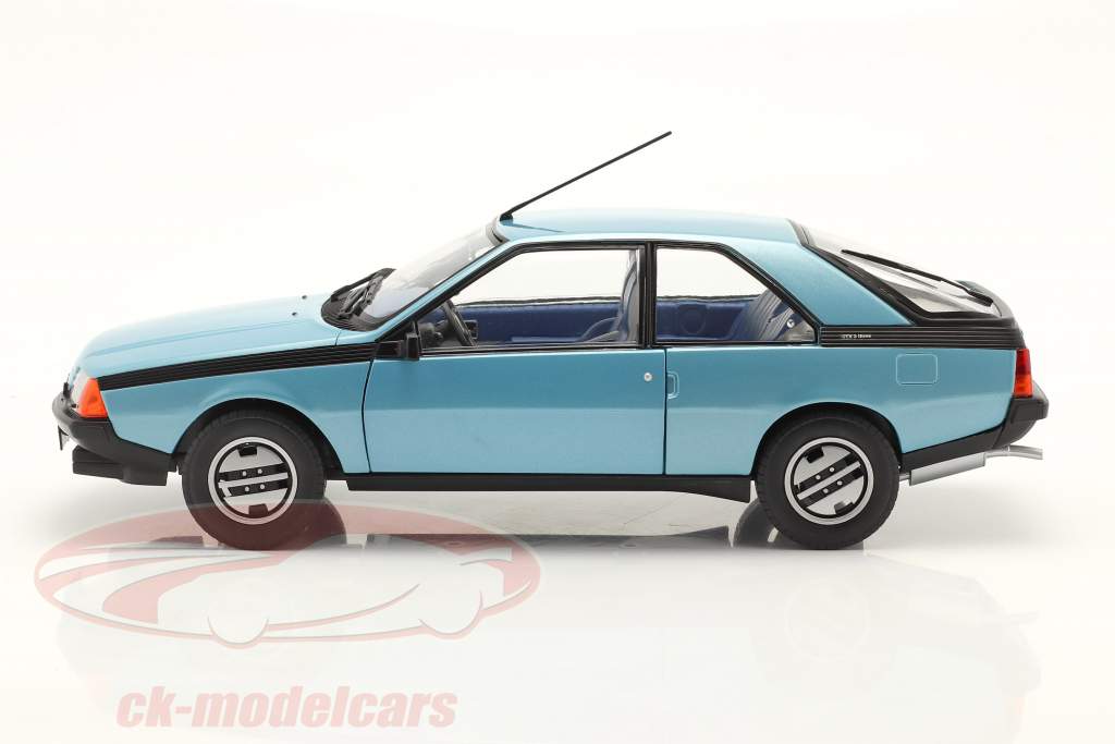 Renault Fuego GTS Baujahr 1980 hellblau metallic 1:18 Solido