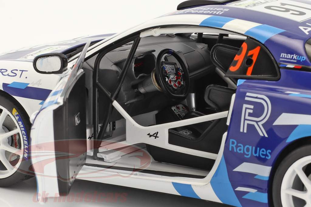 Alpine A110 Rally RGT #91 vinder RGT Rallye Monza 2020 1:18 Solido