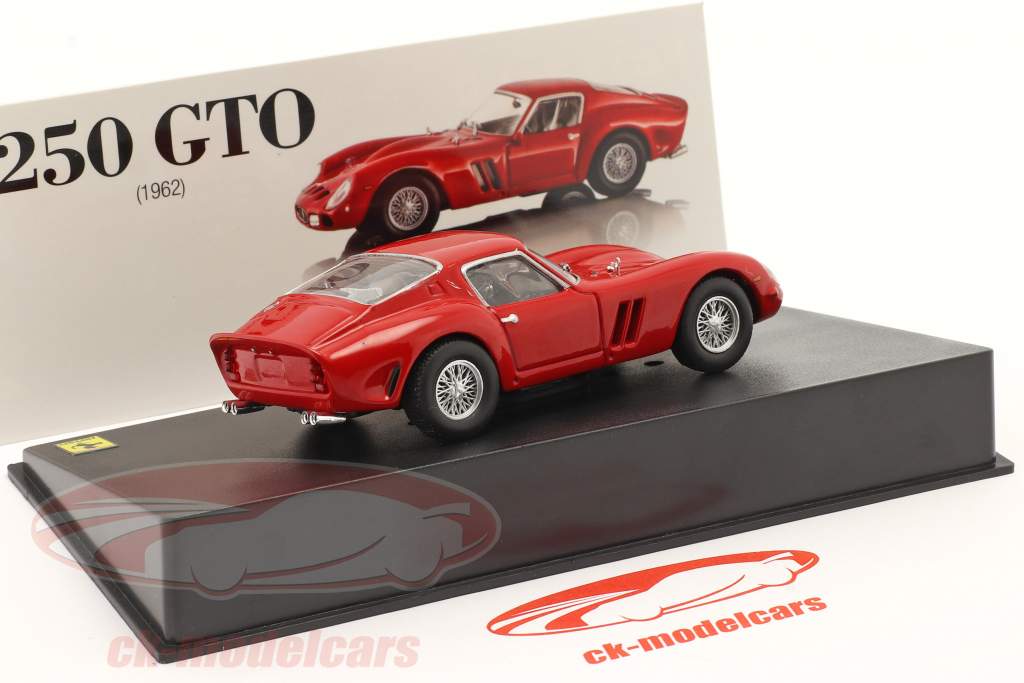 Ferrari 250 GTO Año de construcción 1962 con Escaparate rojo 1:43 Altaya