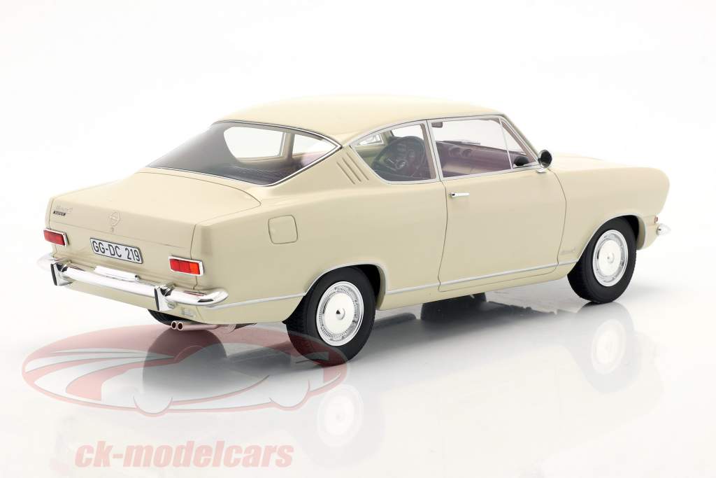 Opel Kadett B Kiemen-Coupe Baujahr 1966 weiß 1:18 Cult Scale