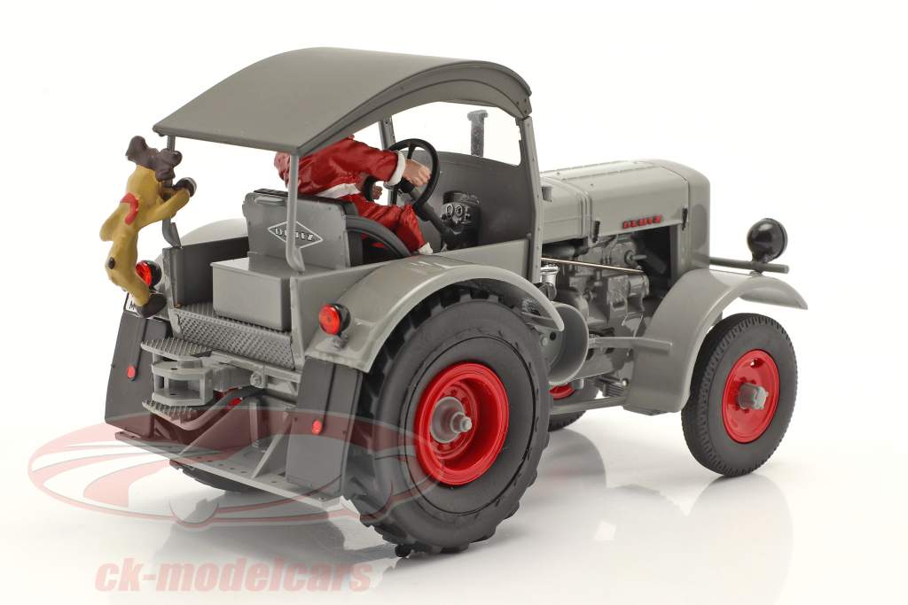 Deutz F3 M417 tracteur Noël Edition 2021 Gris 1:32 Schuco