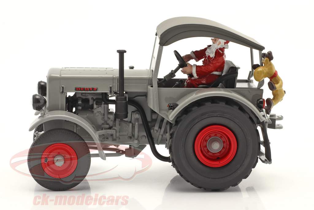Deutz F3 M417 tracteur Noël Edition 2021 Gris 1:32 Schuco