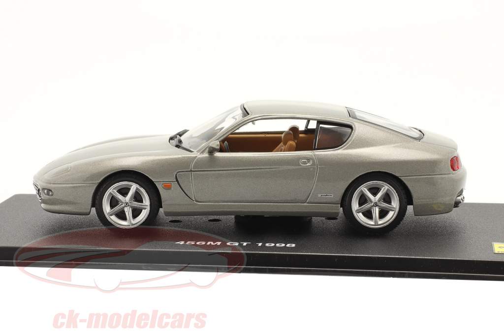 Ferrari 456M GT 建设年份 1998 和 展示柜 银 金属的 1:43 Altaya