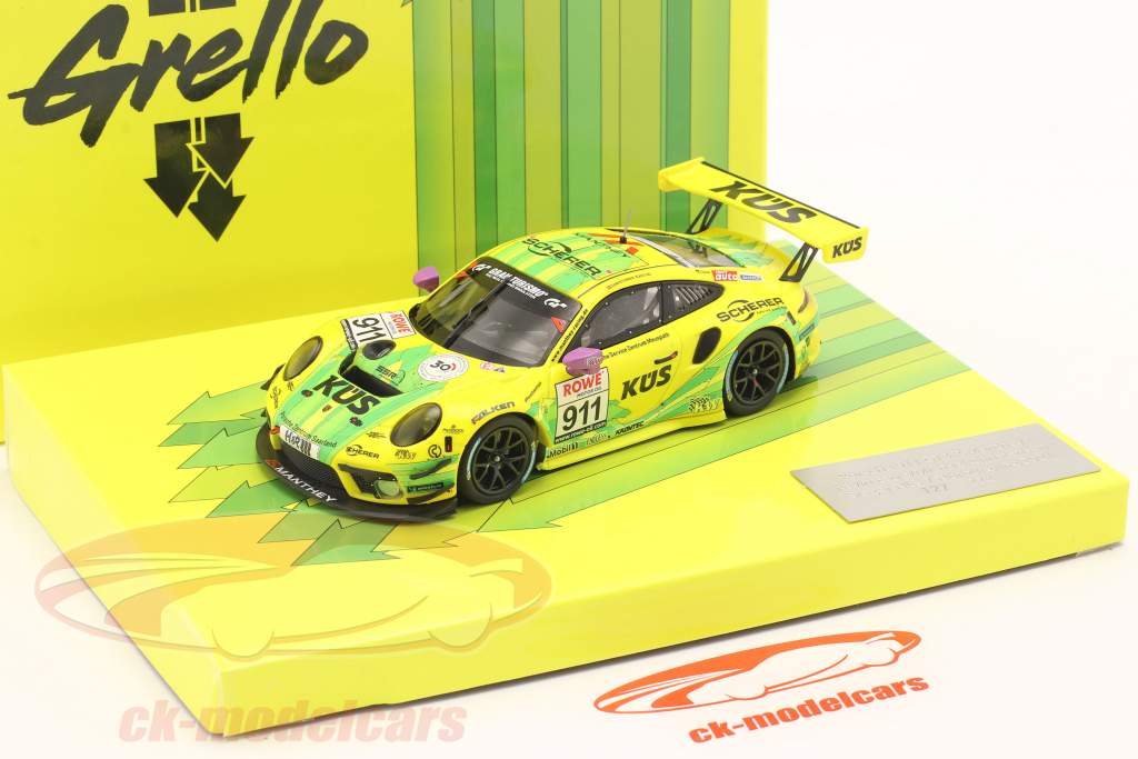 Porsche 911 GT3 R #911 优胜者 VLN 7 Nürburgring 2021 Manthey Grello 1:43 Minichamps