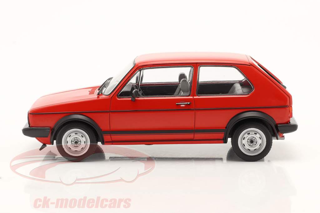 Volkswagen VW Golf I GTI Année de construction 1976 rouge 1:24 Altaya