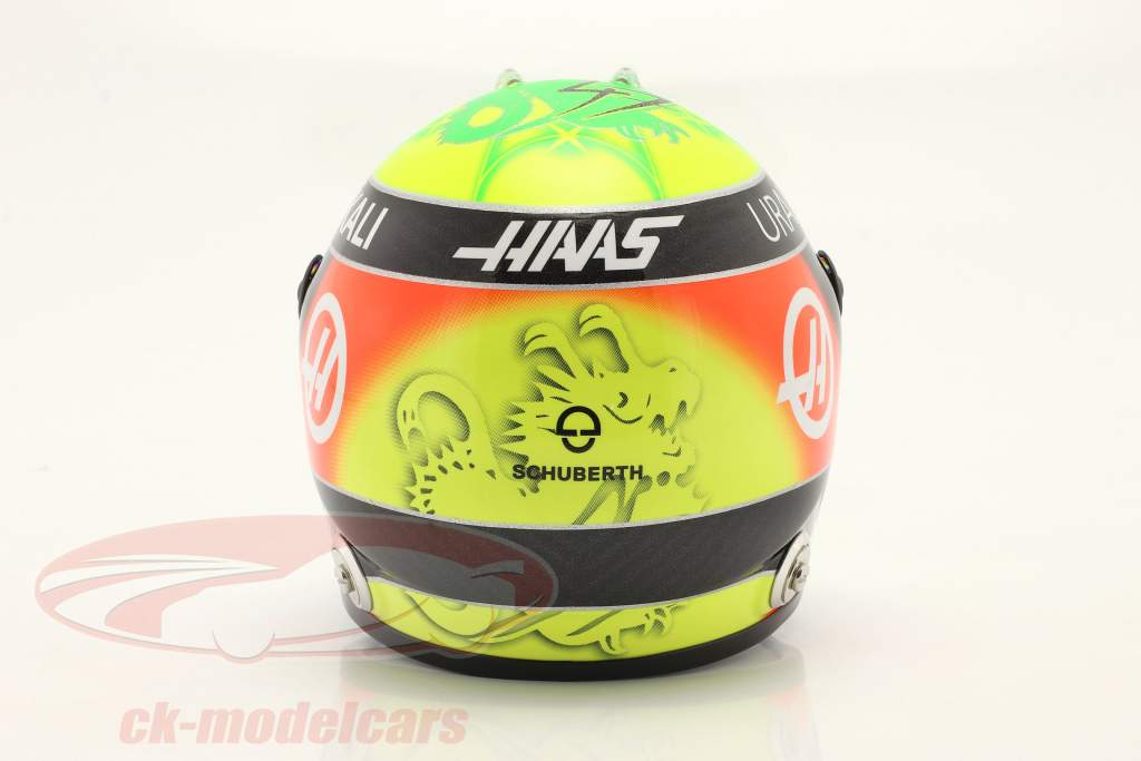 Mick Schumacher #47 Uralkali Haas F1 Team formule 1 2021 casque 1:2 Schuberth