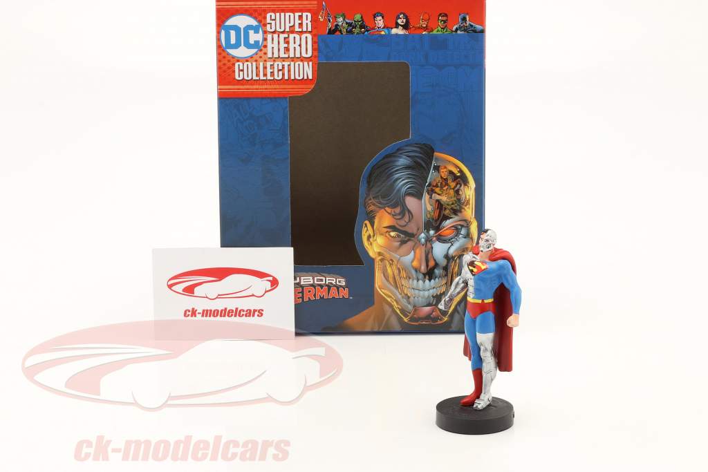 Cyborg Superman Figur DC Comics Super Hero Collection 1:21 Altaya
