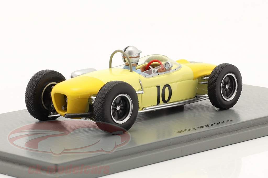 Willy Mairesse Lotus 18 #10 Belgien GP Formel 1 1961 1:43 Spark