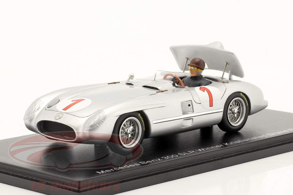 J. M. Fangio Mercedes-Benz 300 SLR #1 Sieger Kristianstad GP 1955 1:43 Spark