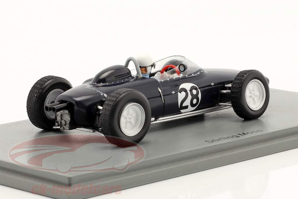 Stirling Moss Lotus 18-21 V8 #28 Práctica italiano GP fórmula 1 1961 1:43 Spark