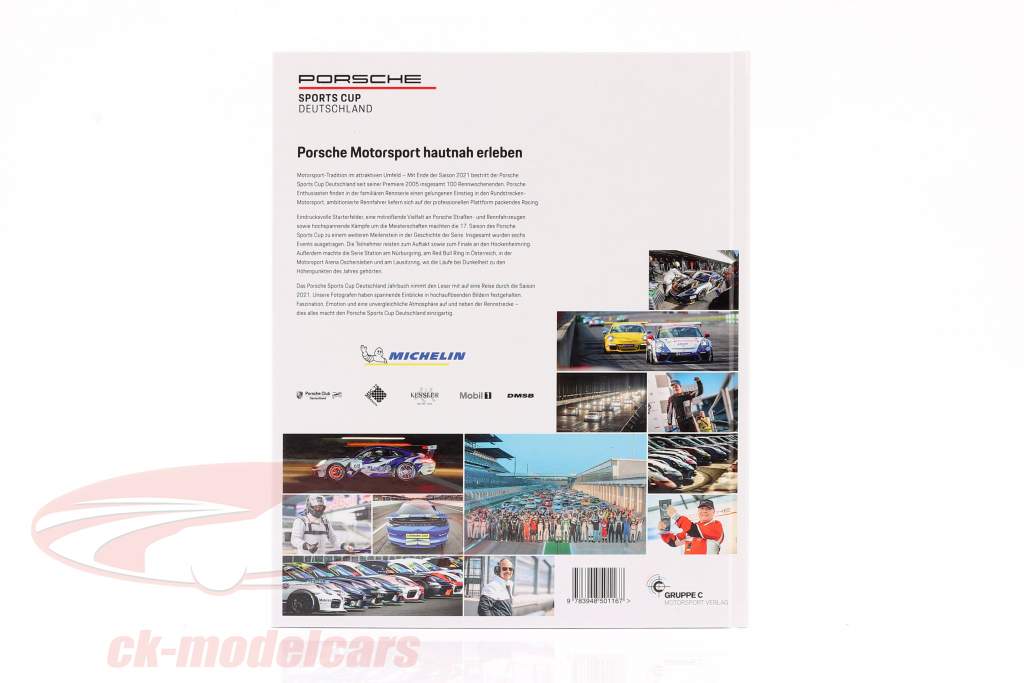 Livro: Porsche Sports Cup Alemanha 2021 (Gruppe C Motorsport Verlag)