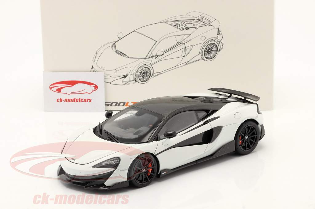 McLaren 600LT Année de construction 2019 blanc 1:18 LCD Models
