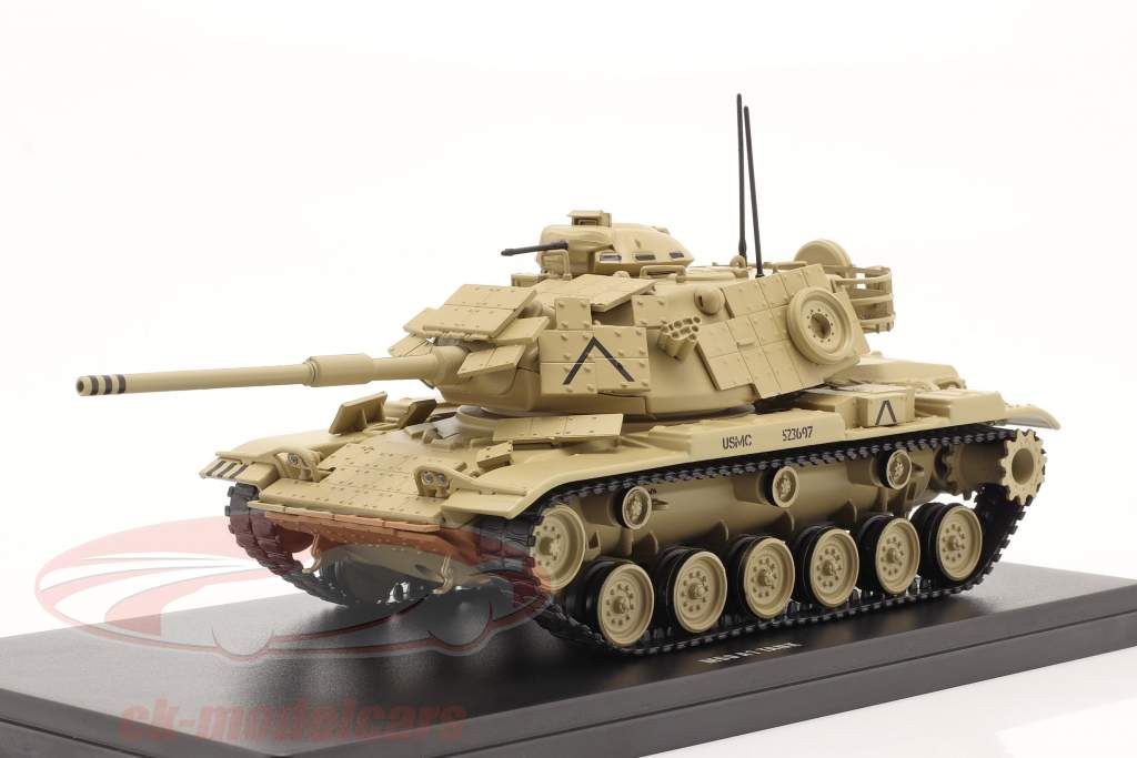 M60 A1 Panzer Vehículo militar color arena 1:48 Solido