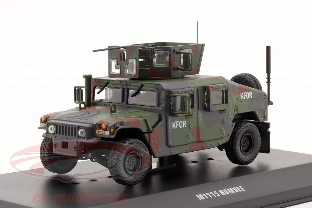M1115 Humvee KFOR Military vehicle camouflage 1:48 Solido