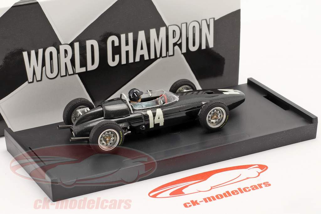 Graham Hill BRM P57 #14 vencedora italiano GP Fórmula 1 Campeão mundial 1962 1:43 Brumm