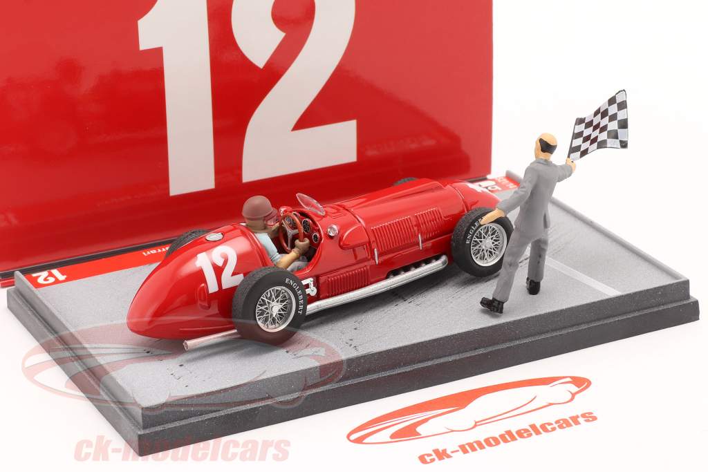 Jose Froilan Gonzalez Ferrari 375 #12 Gagnant Britanique GP formule 1 1951 1:43 Brumm