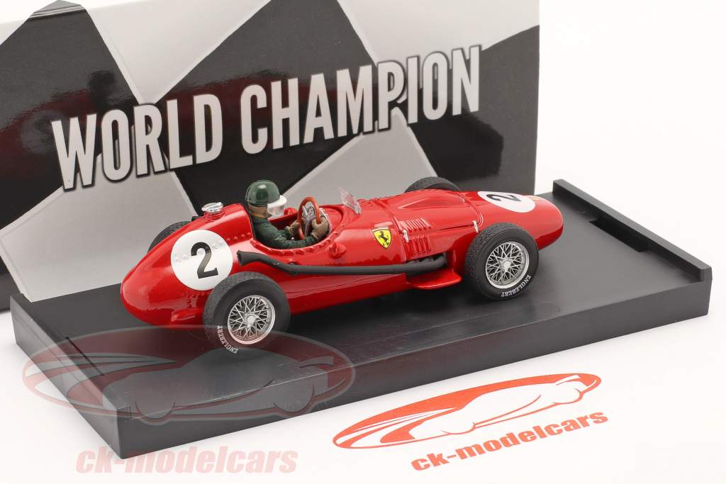 M. Hawthorn Ferrari Dino 246 #2 britânico GP Fórmula 1 Campeão mundial 1958 1:43 Brumm