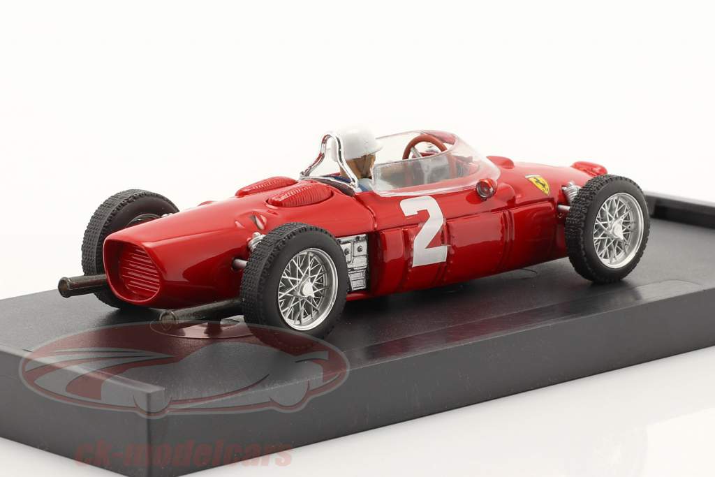 Phil Hill Ferrari 156 #2 Vencedora italiano GP Fórmula 1 Campeão mundial 1961 1:43 Brumm