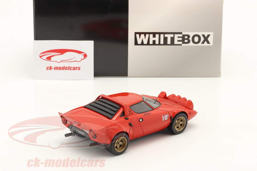 Lancia Stratos HF Rød 1:24 WhiteBox