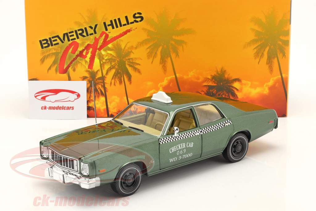 Plymouth Fury Checker Cab 1976 Movie Beverly Hills Cop (1984) 1:18 Greenlight
